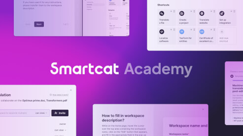 Introducing Smartcat Academy: Learn how to use the Smartcat platform and translation best practices