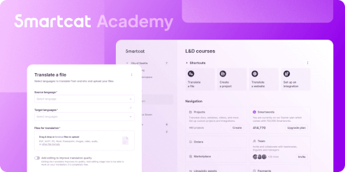 Smartcat Academy new course release: Translating XLIFF files for L&D courses
