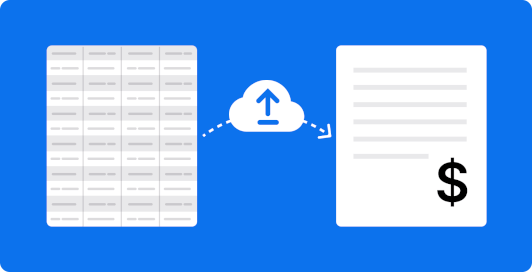 Importing multiple jobs for payment