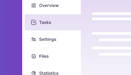 Improved Smartcat project navigation menu bar
