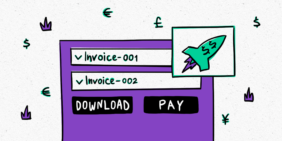 Updated payment flow for translation service invoices