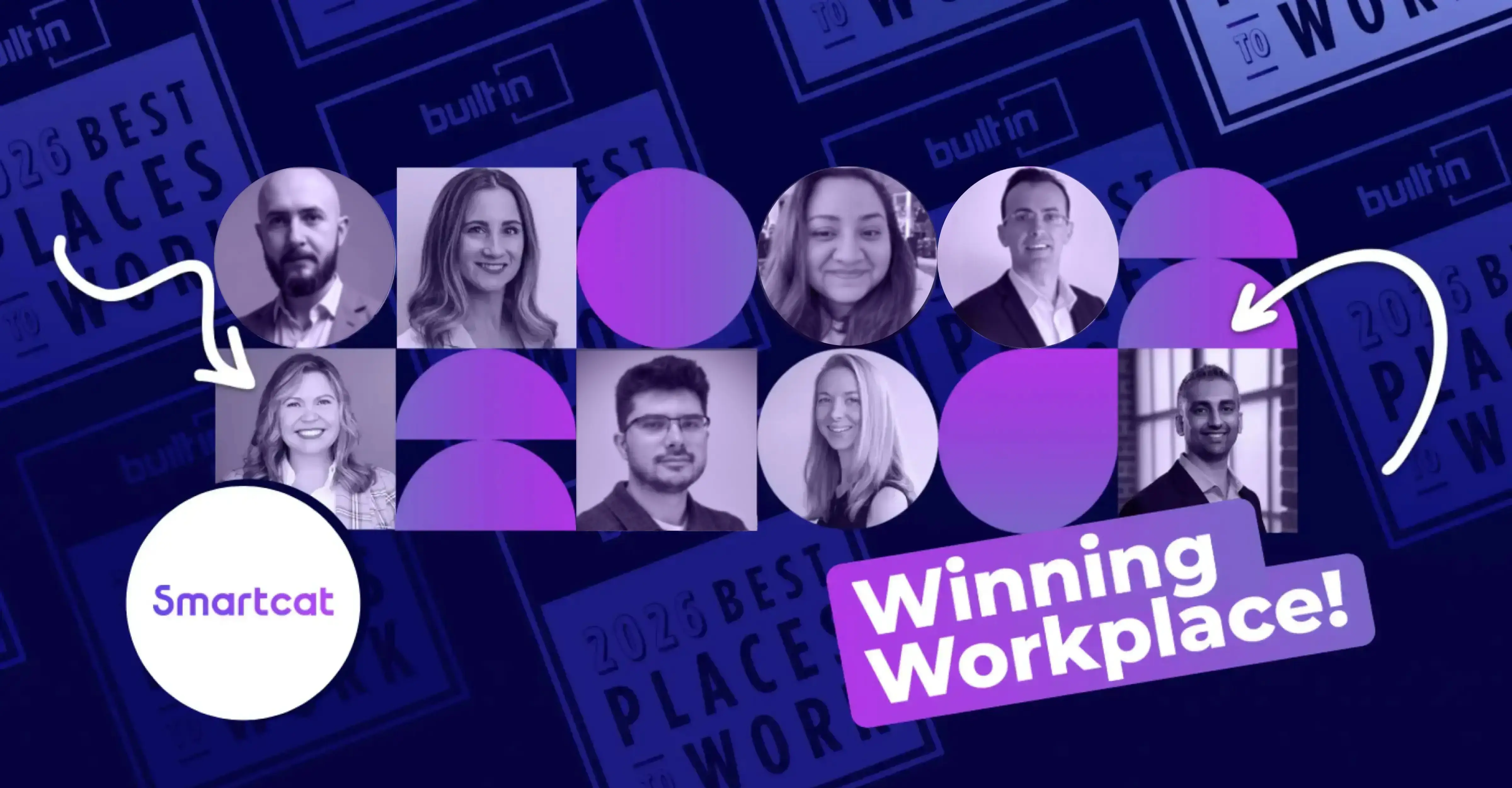 Built In Honors Smartcat as a 2026 Best Place to Work
