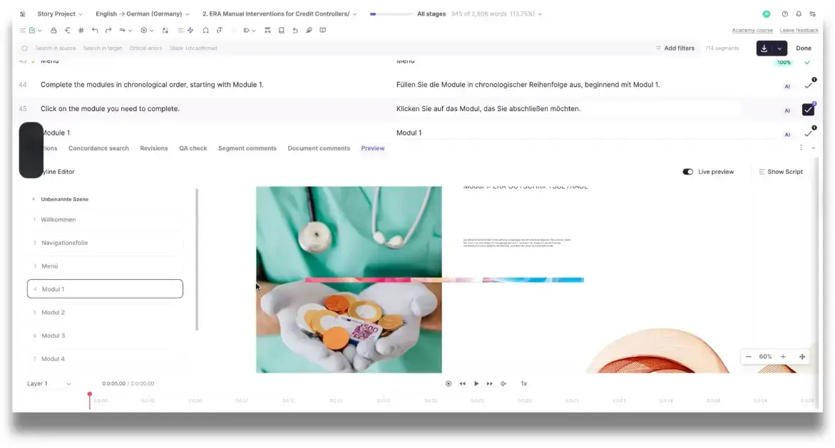 Smartcat Now Supports Articulate Storyline Course Translation