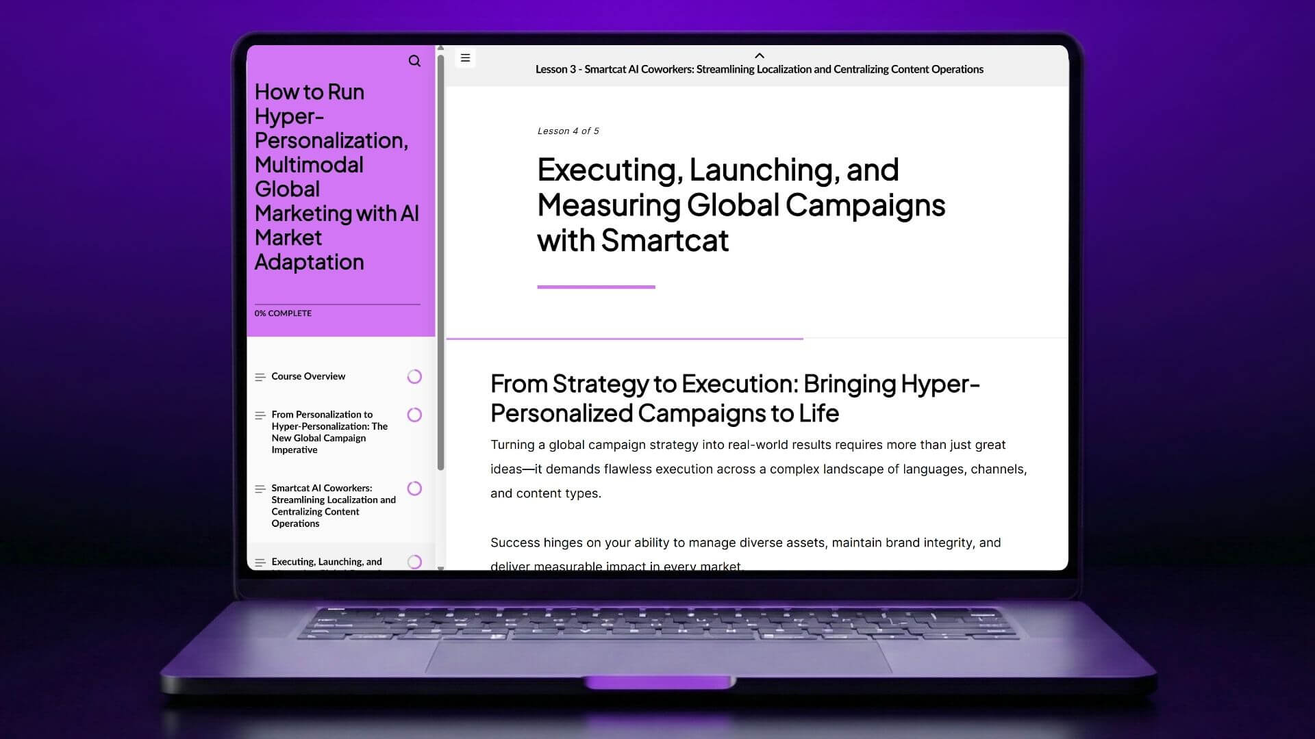 Smartcat Academy Launches New Course: How to Run Hyper-Personalized, Multimodal Global Marketing Campaigns