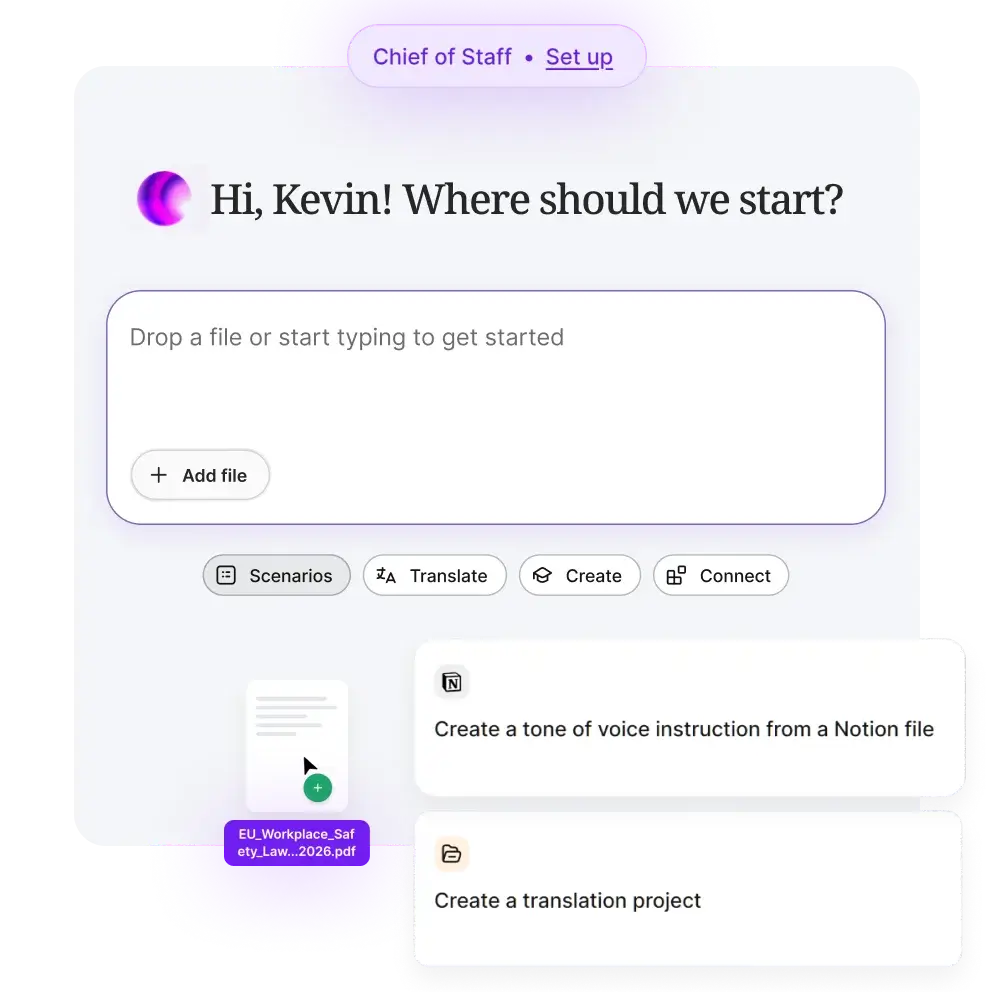 Chief of staff - Smartcat ai-coworkers