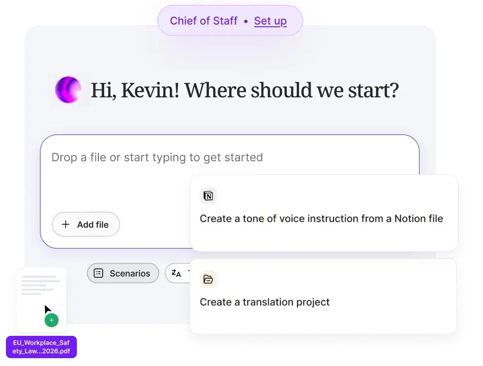 Chief of staff - Smartcat ai-coworkers